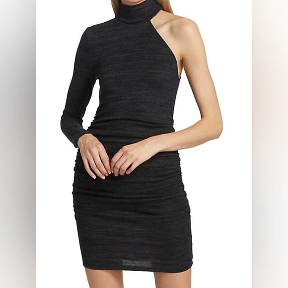 n:PHILANTHROPY Dresses & Skirts - N:Philanthropy Electra asymmetrical charcoal dress size large